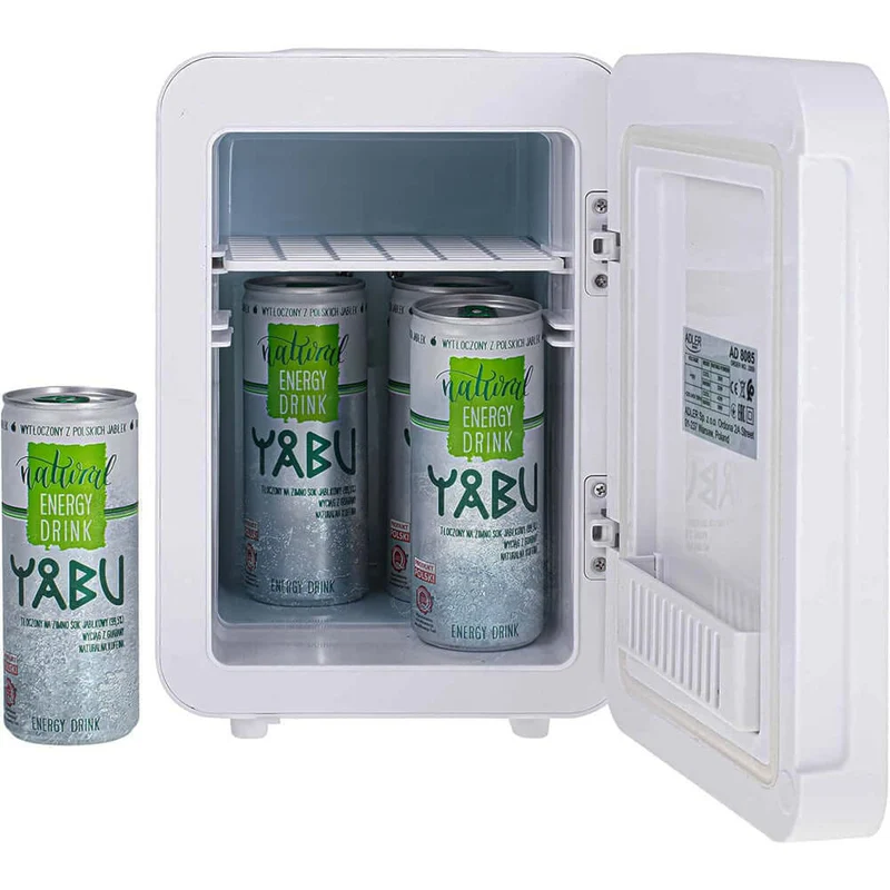Mini Frigorifero a specchio 4LT 220 V e 12 V elettrico Funzione Caldo e Freddo