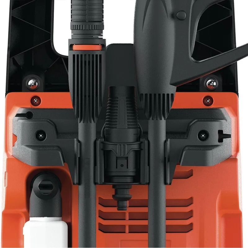 Black+Decker Idropulitrice ad Alta Pressione Pulitore con Accessori 1400W 110Bar