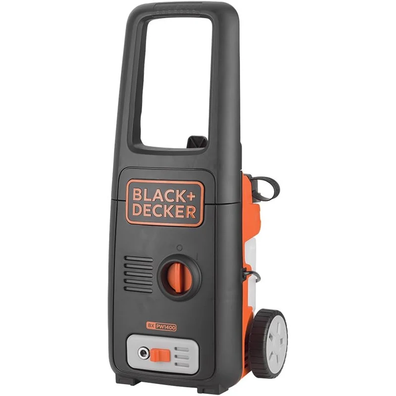 Black+Decker Idropulitrice ad Alta Pressione Pulitore con Accessori 1400W 110Bar