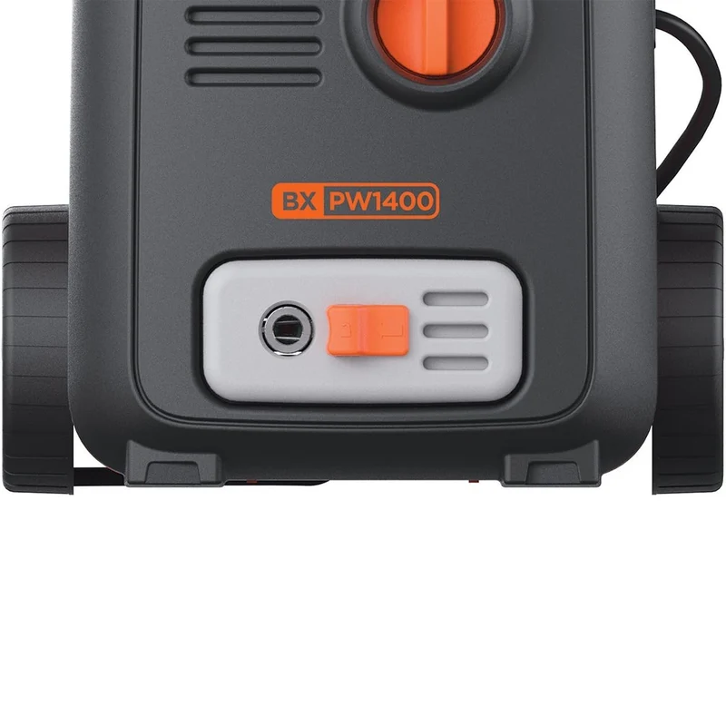 Black+Decker Idropulitrice ad Alta Pressione Pulitore con Accessori 1400W 110Bar
