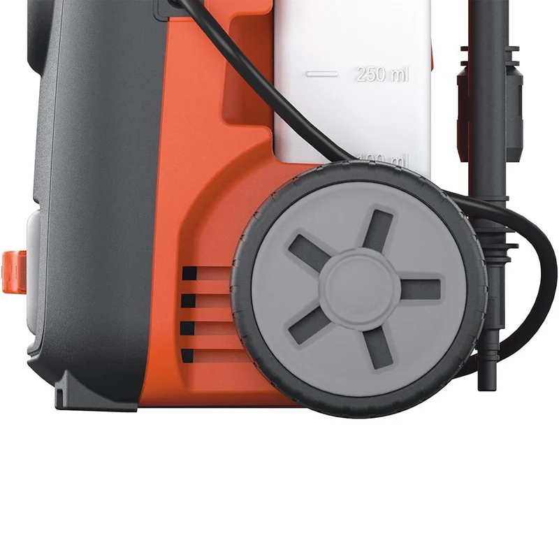 Black+Decker Idropulitrice ad Alta Pressione Pulitore con Accessori 1400W 110Bar