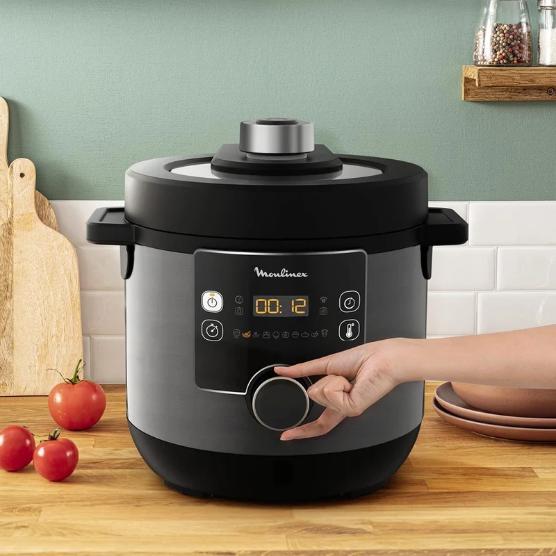 Moulinex Turbo Cuisine & Fry Multicooker 15 in 1 Capacità 7.6 L Cottura Autonoma