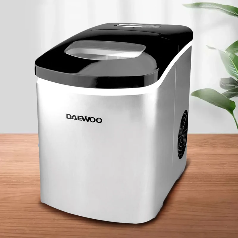 Fabbricatore di Ghiaccio 10kg/24H Macchina da 1,7Lt con Spegnimento Automatico