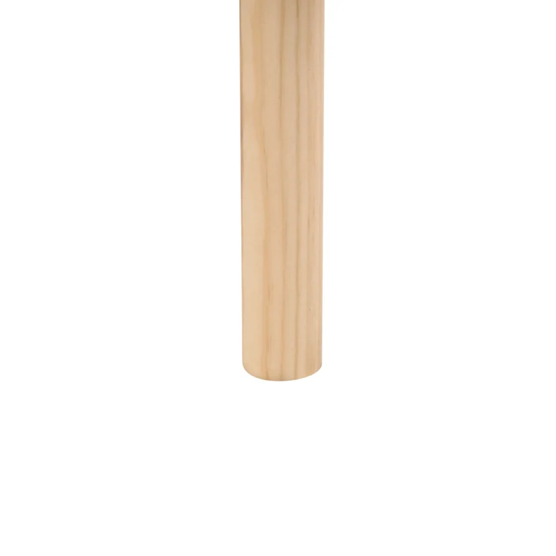 Letto in legno di pino marrone chiaro con rete da 160 x 200 cm finitura naturale stile scandinavo