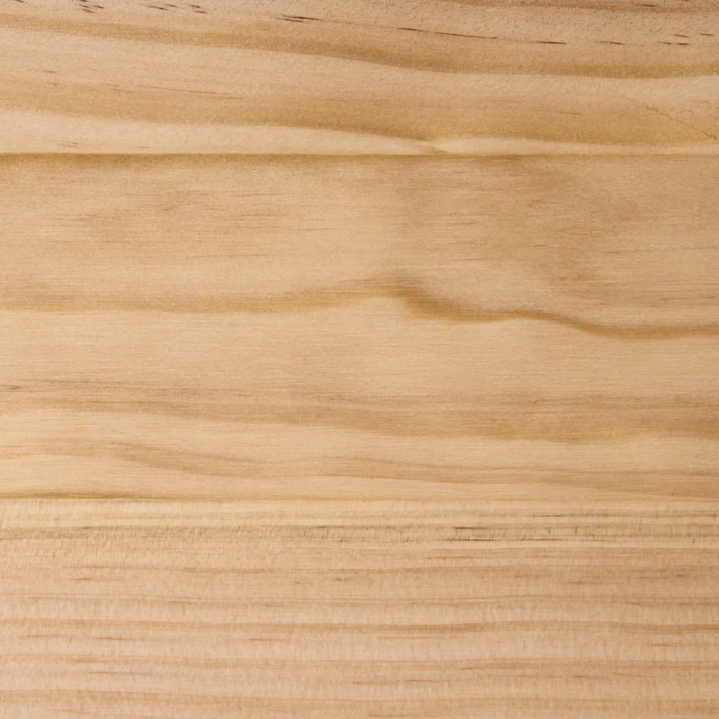 Letto in legno di pino marrone chiaro con rete da 160 x 200 cm finitura naturale stile scandinavo