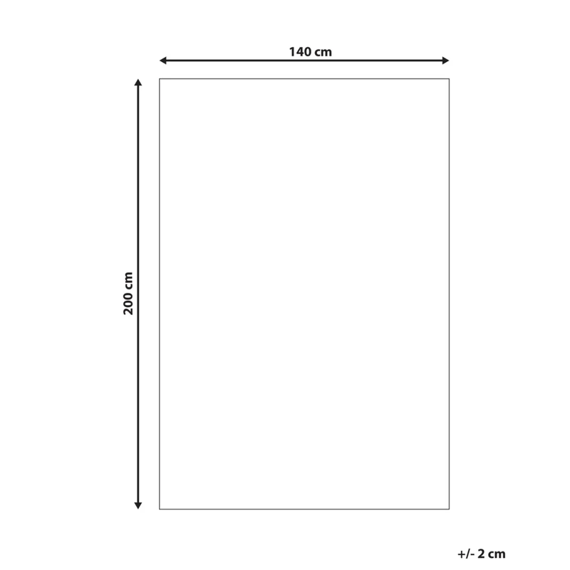 Tappeto viola chiaro in cotone 140 x 200 cm con motivi floreali decorativi in stile bohémien Soggiorno Bambini Camera dei bambini