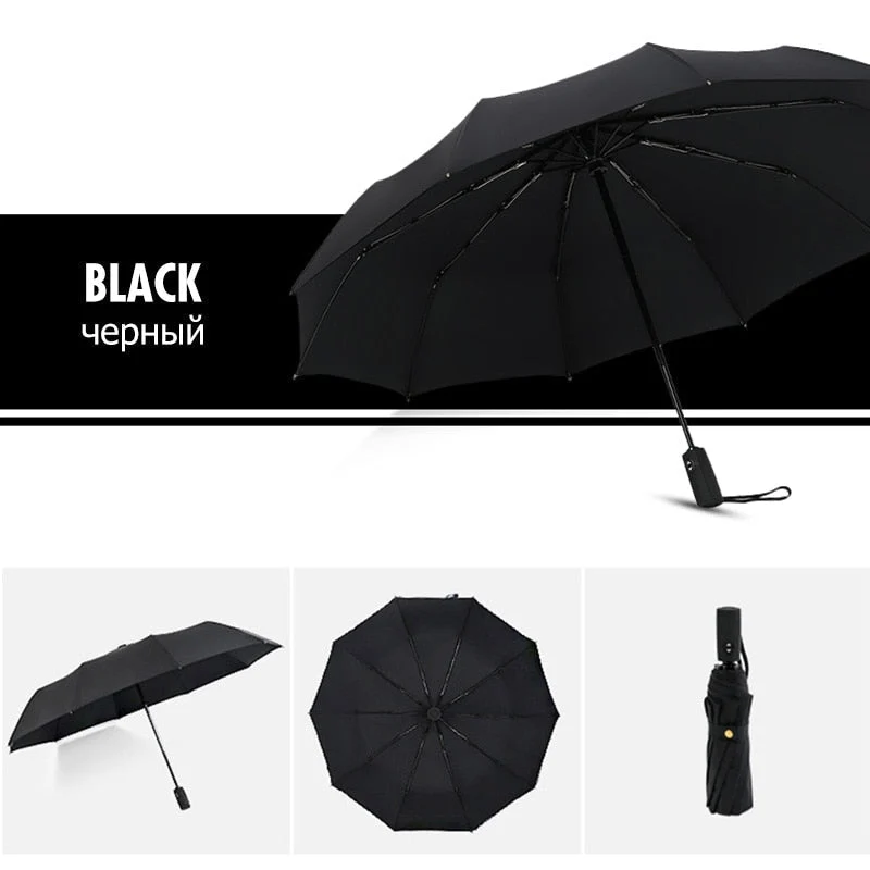 Stormparaplu – Windbestendig, Compact & Ergonomisch Handvat 110 cm