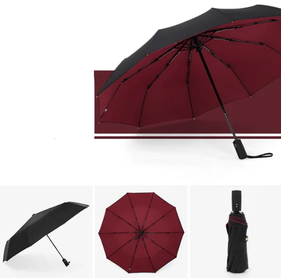 Stormparaplu – Windbestendig, Compact & Ergonomisch Handvat 110 cm
