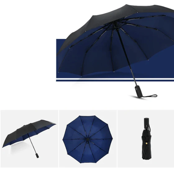 Stormparaplu – Windbestendig, Compact & Ergonomisch Handvat 110 cm
