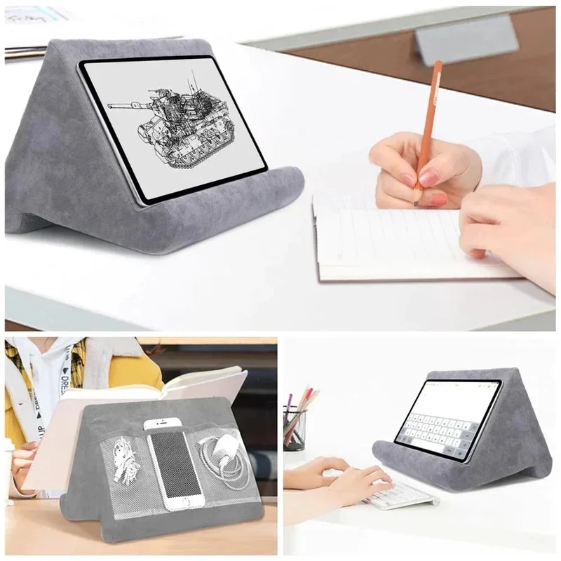 Tablet Kussenstandaard – Zachte Houder voor Handsfree Lezen, Kijken en Browsen