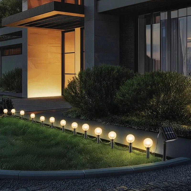 Tuinverlichting op zonne-energie – 20 LED priklampen met warm licht en automatische inschakeling