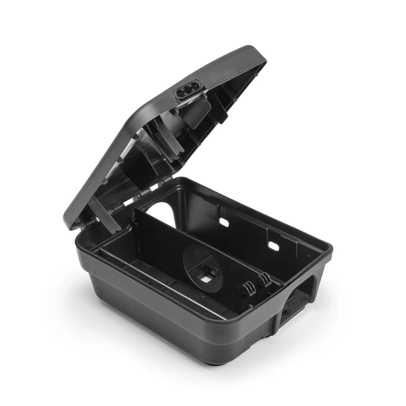 Erogatore di sicurezza per esche rodenticide Vebi Gulp Box Mammoth con finestra