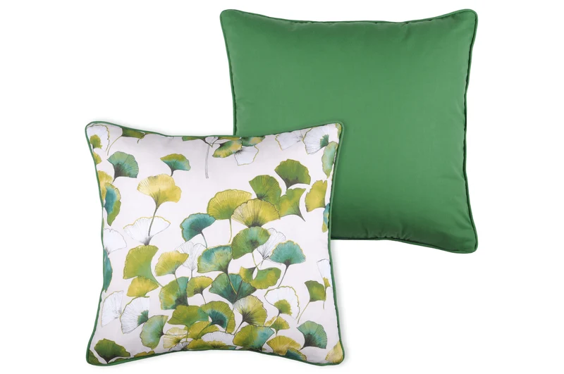 Cuscino Biloba Natural 50X50 Cm