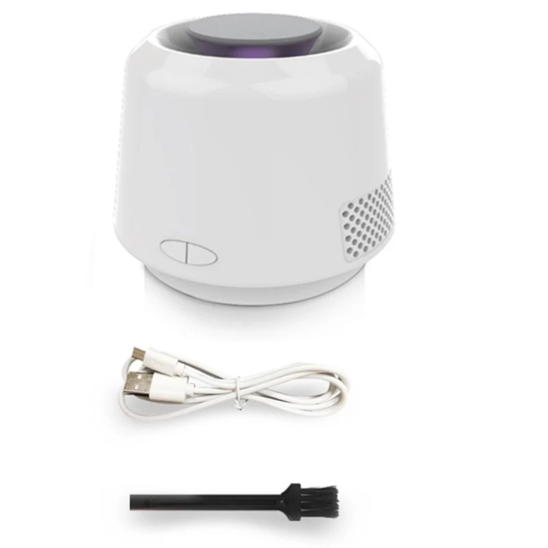 Lampada Zanzariera Elettrica UV LED Lume Tavolo Comodino Antizanzare 11,5 x 10cm