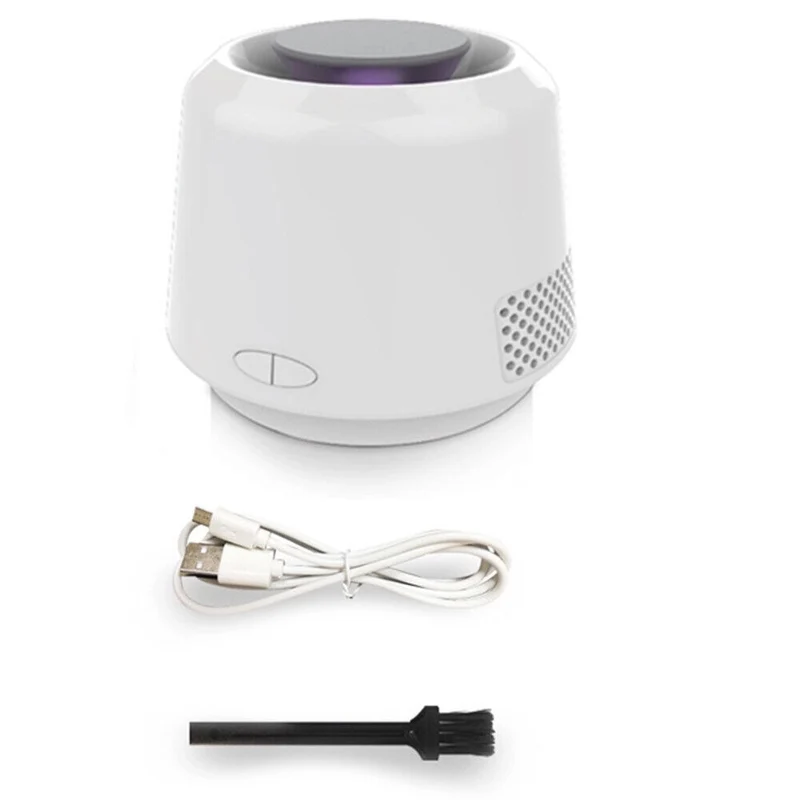 Lampada Zanzariera Elettrica UV LED Lume Tavolo Comodino Antizanzare 11,5 x 10cm
