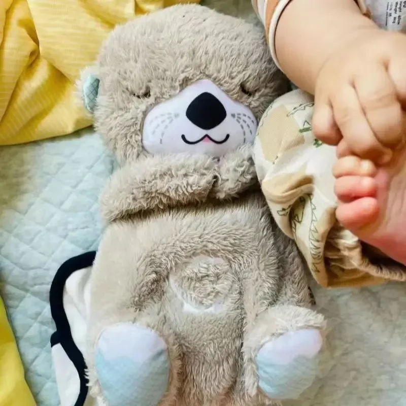 Calming Otter Breathing Plush Sleep Aid