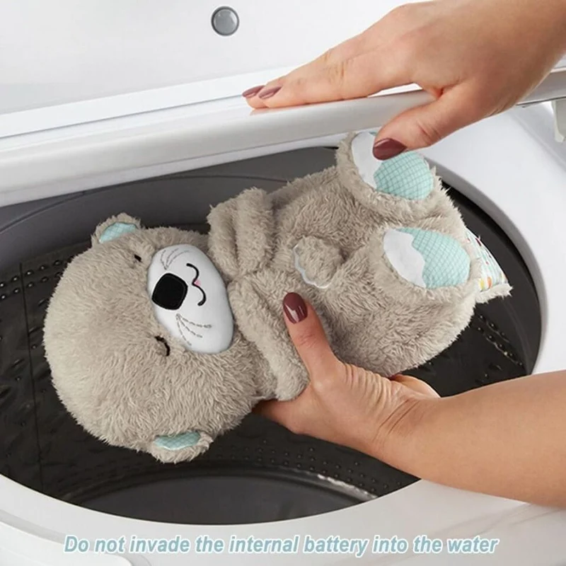 Calming Otter Breathing Plush Sleep Aid
