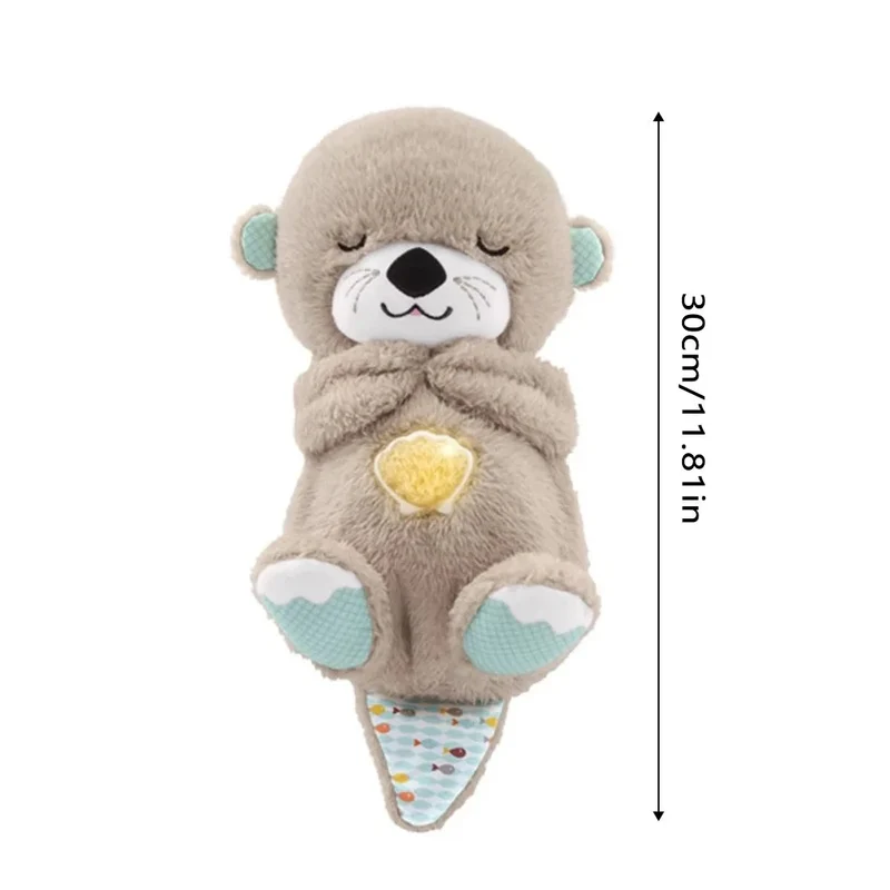 Calming Otter Breathing Plush Sleep Aid