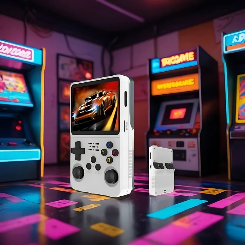 Portable Retro Gaming Console HD Screen 10,000 Games
