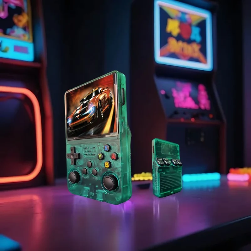 Portable Retro Gaming Console HD Screen 10,000 Games
