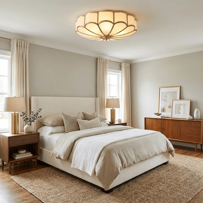 Recessed Multi-Point Ceiling Lamp Floral Interior Style
