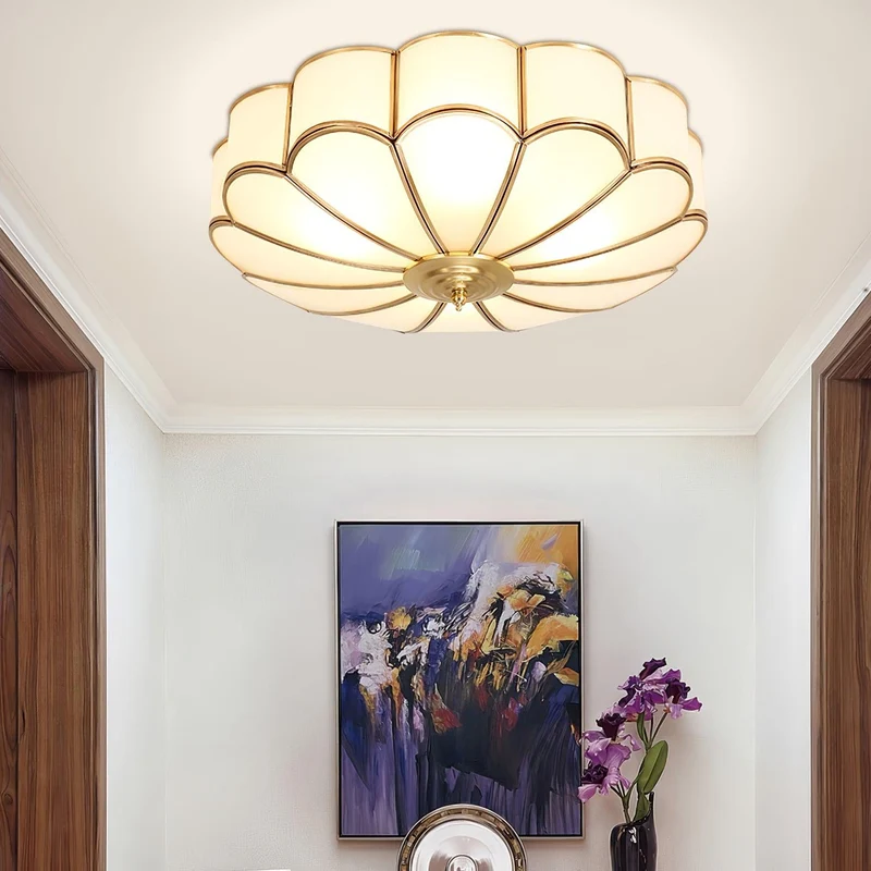Recessed Multi-Point Ceiling Lamp Floral Interior Style