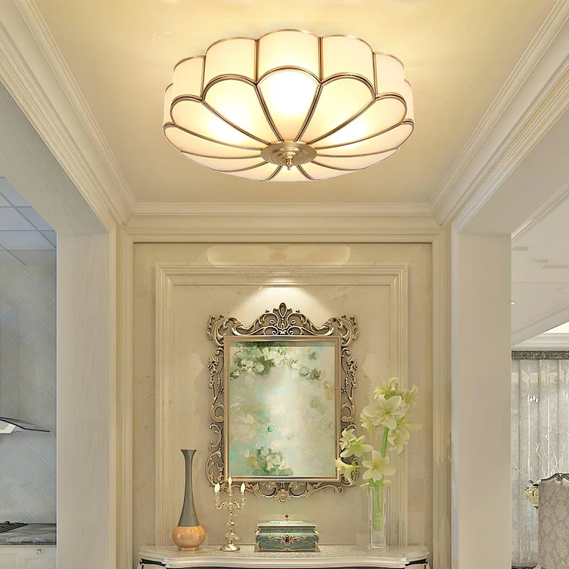 Recessed Multi-Point Ceiling Lamp Floral Interior Style