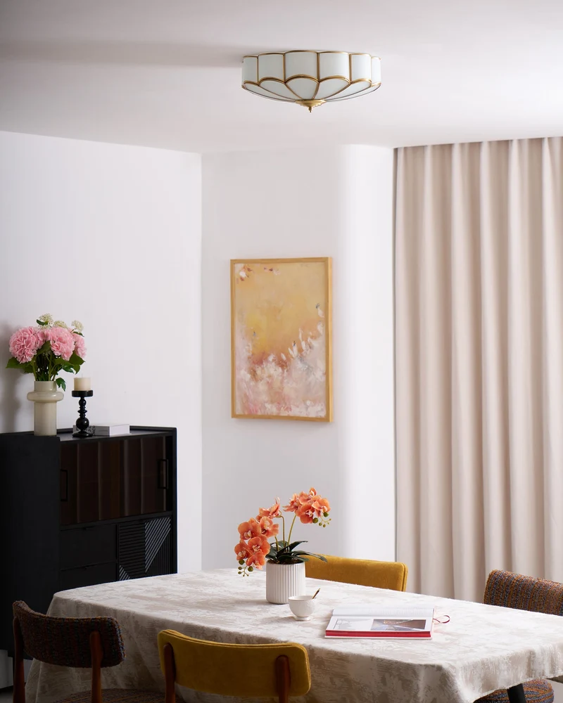 Recessed Multi-Point Ceiling Lamp Floral Interior Style