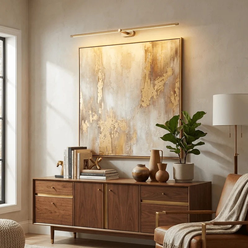 Bathroom LED wall lamp for mirror Slim linear design