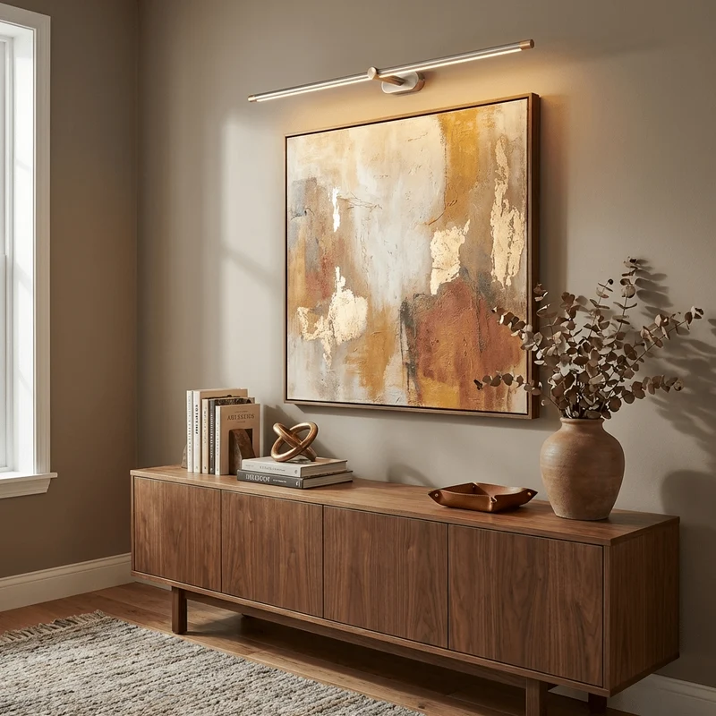 Bathroom LED wall lamp for mirror Slim linear design