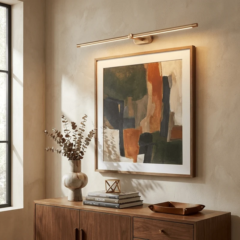 Bathroom LED wall lamp for mirror Slim linear design