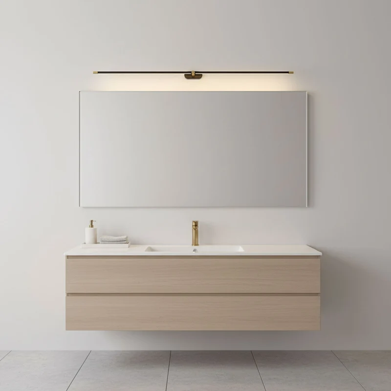 Bathroom LED wall lamp for mirror Slim linear design