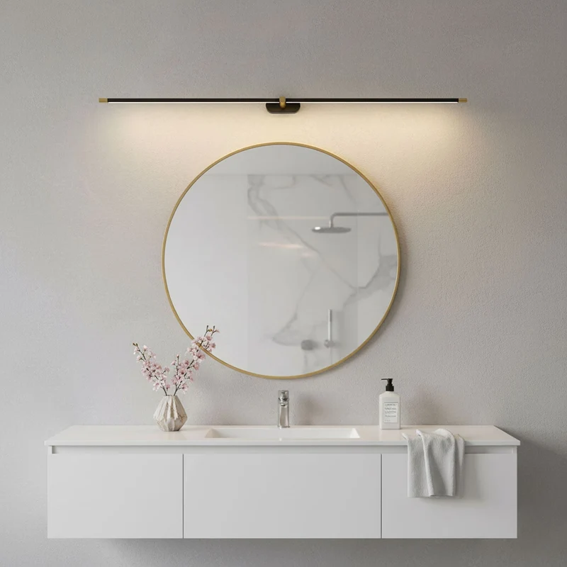 Bathroom LED wall lamp for mirror Slim linear design
