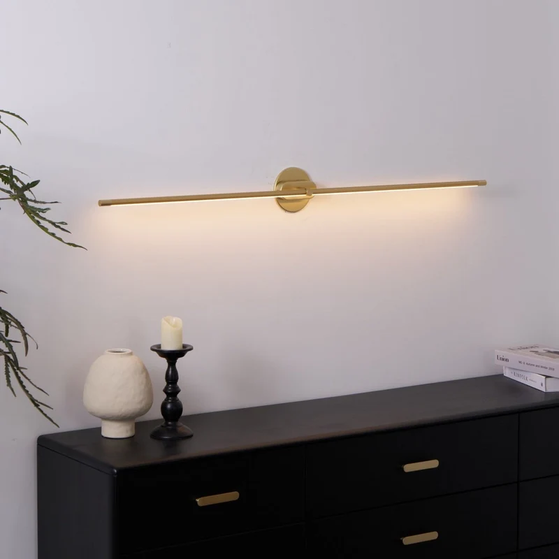 Bathroom LED wall lamp for mirror Slim linear design