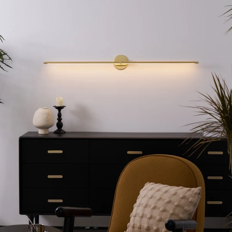 Bathroom LED wall lamp for mirror Slim linear design