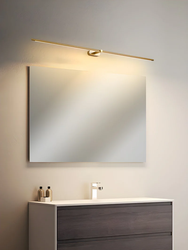 Bathroom LED wall lamp for mirror Slim linear design