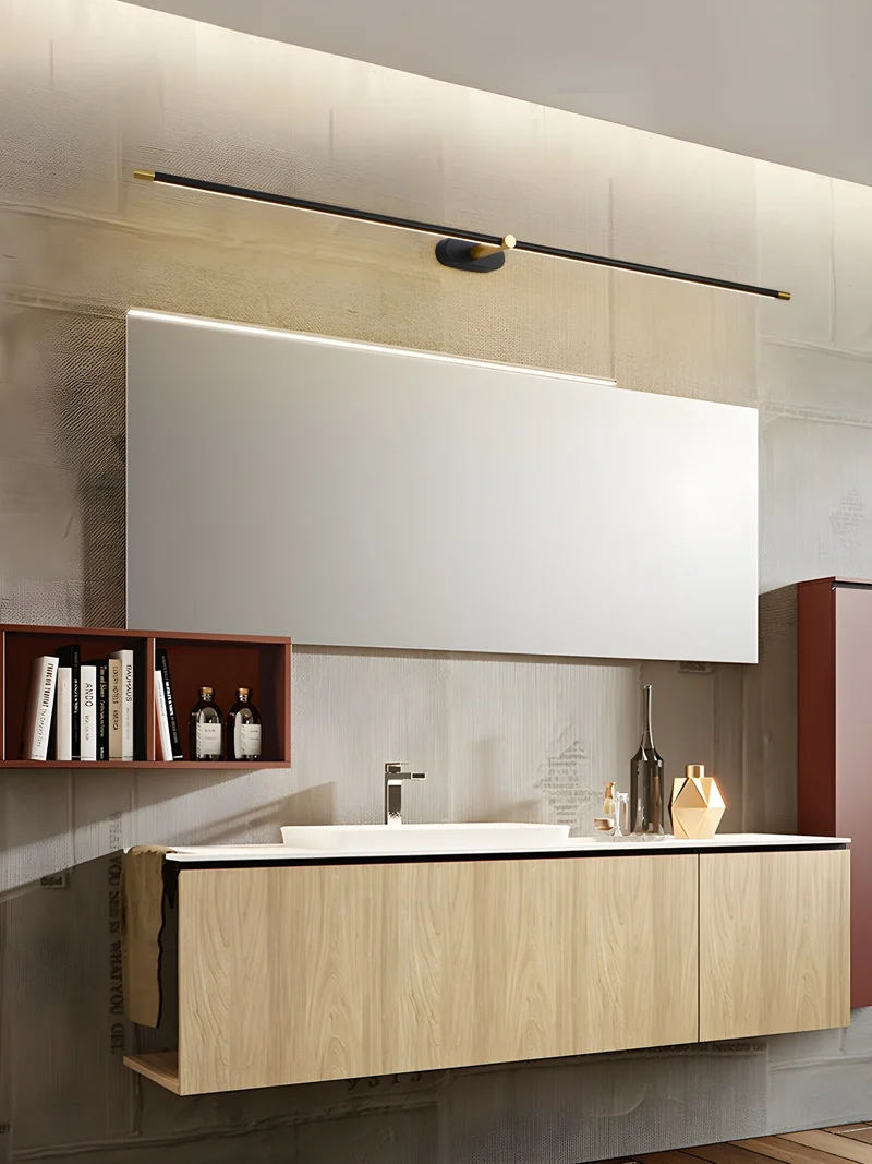 Bathroom LED wall lamp for mirror Slim linear design