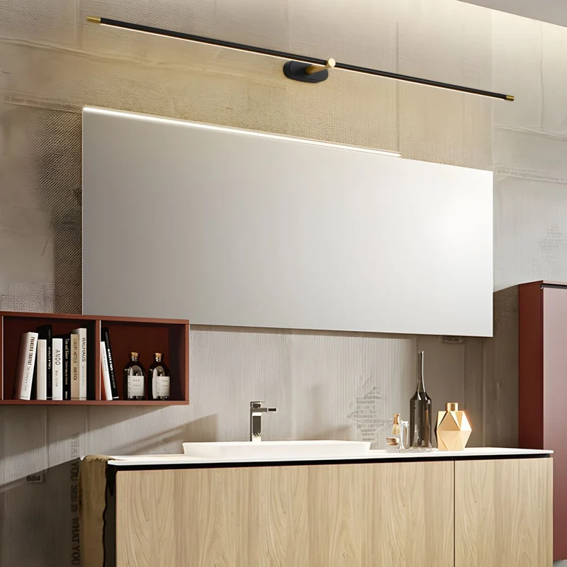 Bathroom LED wall lamp for mirror Slim linear design