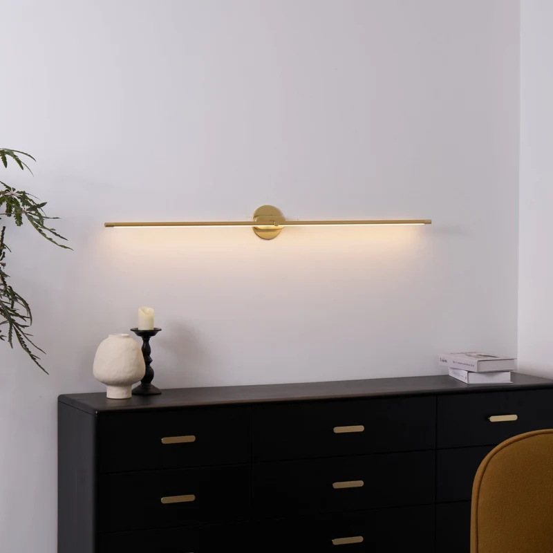 Bathroom LED wall lamp for mirror Slim linear design