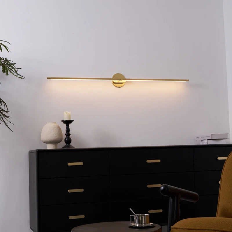 Bathroom LED wall lamp for mirror Slim linear design