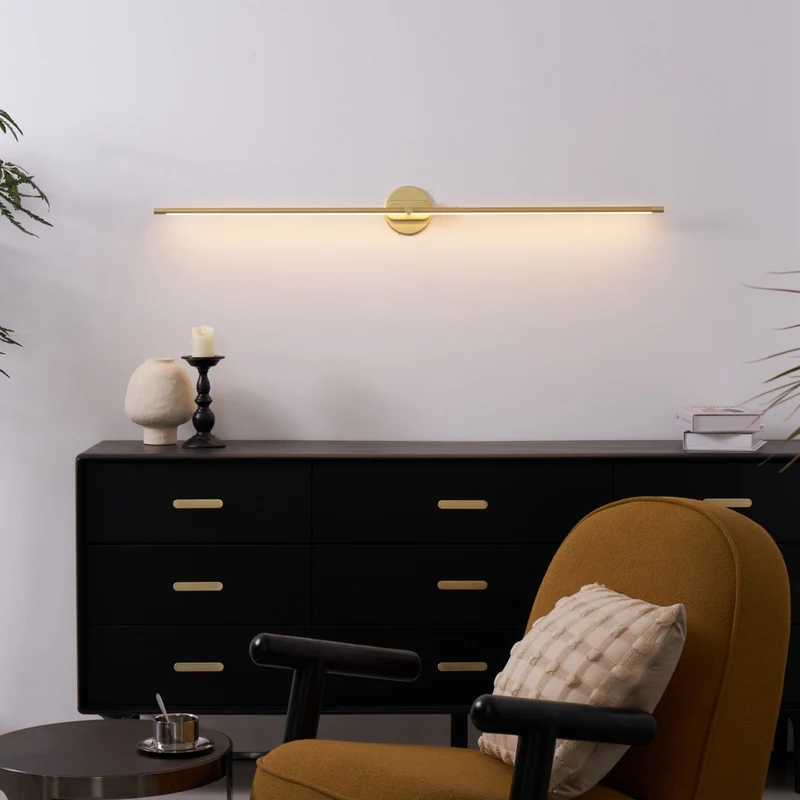 Bathroom LED wall lamp for mirror Slim linear design