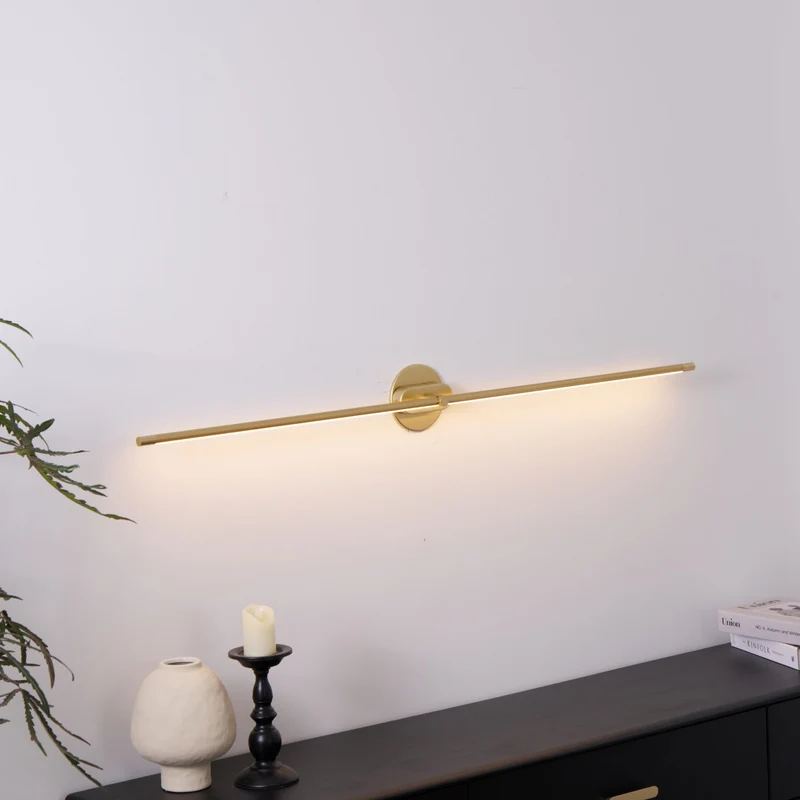 Bathroom LED wall lamp for mirror Slim linear design