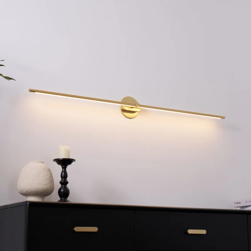 Bathroom LED wall lamp for mirror Slim linear design