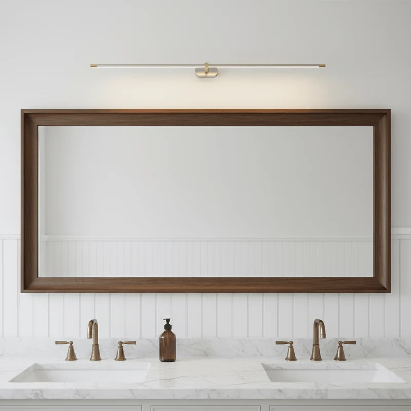Bathroom LED wall lamp for mirror Slim linear design