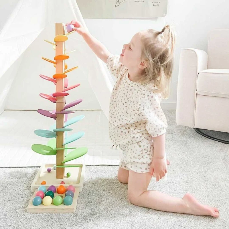 Sensory Tower Toys for Toddlers Learning Sounds and Colors