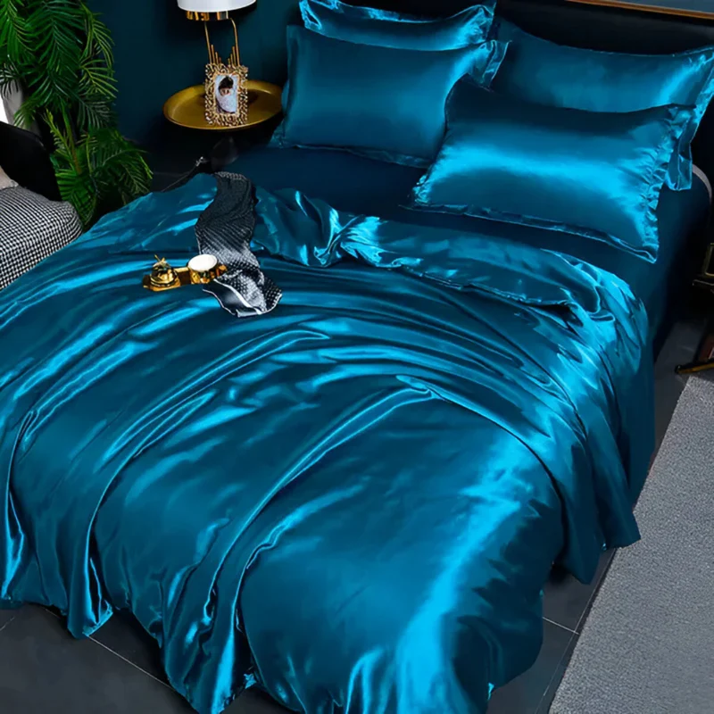 Luxury duvet cover set with sheets Soft-touch bedding set