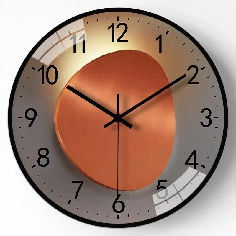 Elegant Silent Decorative Wall Clock for Home