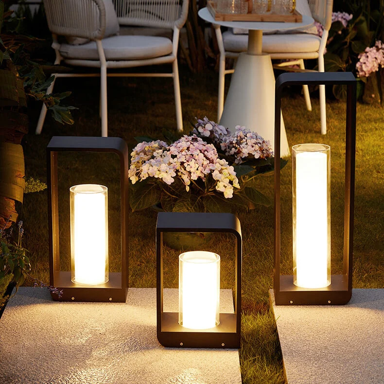 Square garden lamp outdoor LED waterproof lighting
