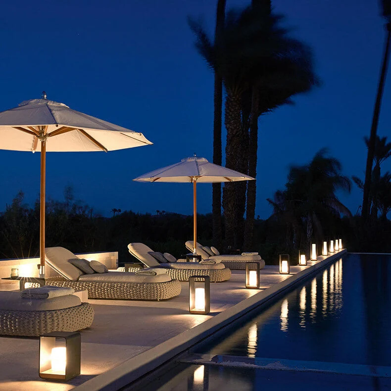 Square garden lamp outdoor LED waterproof lighting