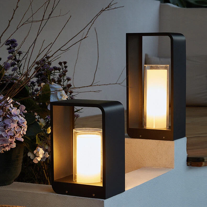 Square garden lamp outdoor LED waterproof lighting